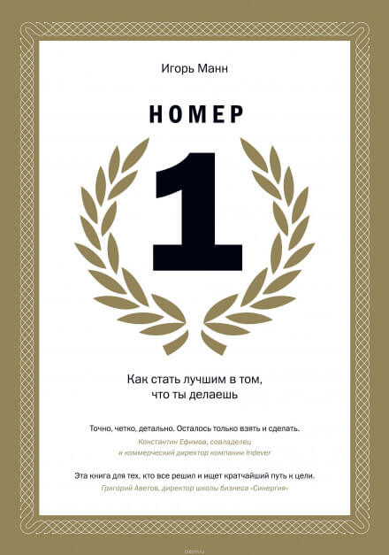 Номер 1. Как стать лучшим в том, что ты делаешь - Игорь Манн - Слушать Любимую Книгу + Без Рекламы 📲 Slushat-Knigi.Com