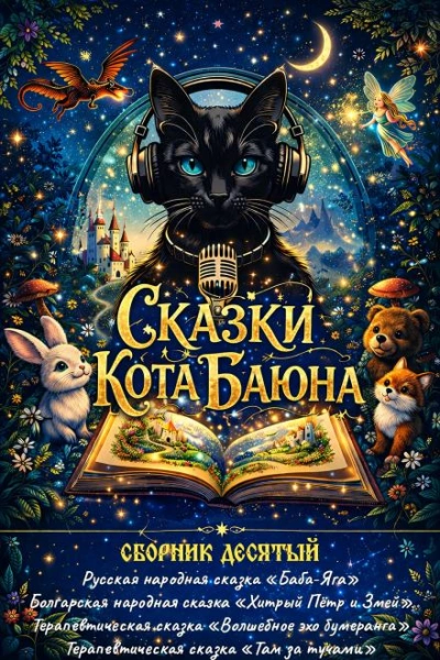 Сказки Кота Баюна. Сборник десятый - Слушать Любимую Книгу + Без Рекламы Slushat-Knigi.Com