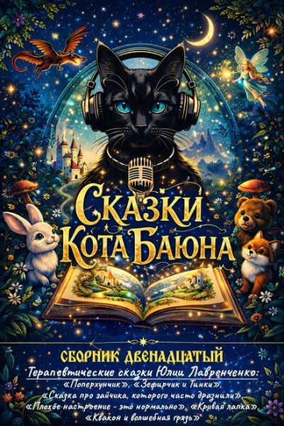 Сказки Кота Баюна. Сборник двенадцатый - Слушать Любимую Книгу + Без Рекламы Slushat-Knigi.Com