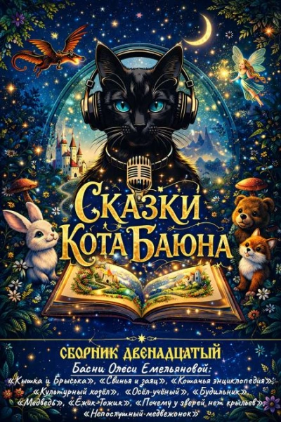 Сказки Кота Баюна. Сборник тринадцатый - Басни - Слушать Любимую Книгу + Без Рекламы Slushat-Knigi.Com